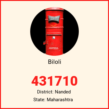 Biloli pin code, district Nanded in Maharashtra