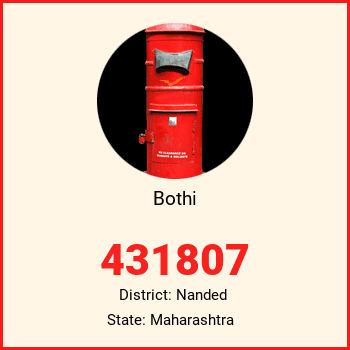 Bothi pin code, district Nanded in Maharashtra