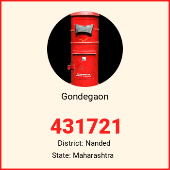 Gondegaon pin code, district Nanded in Maharashtra