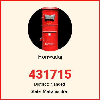 Honwadaj pin code, district Nanded in Maharashtra