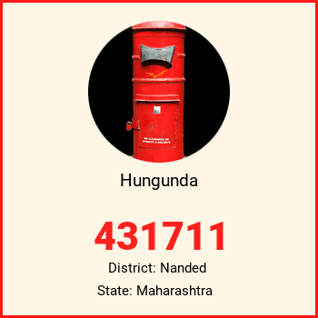 Hungunda pin code, district Nanded in Maharashtra