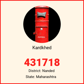 Kardkhed pin code, district Nanded in Maharashtra