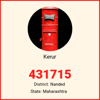 Kerur pin code, district Nanded in Maharashtra