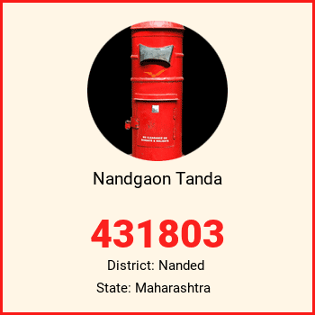 Nandgaon Tanda pin code, district Nanded in Maharashtra