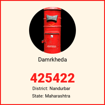 Damrkheda pin code, district Nandurbar in Maharashtra