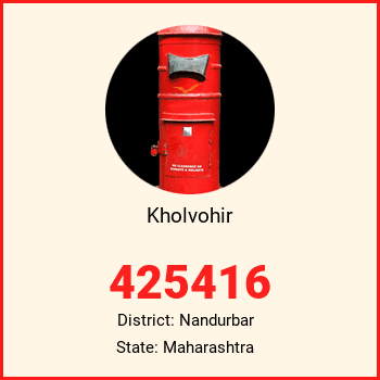 Kholvohir pin code, district Nandurbar in Maharashtra