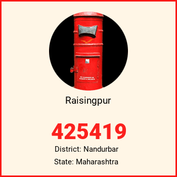 Raisingpur pin code, district Nandurbar in Maharashtra