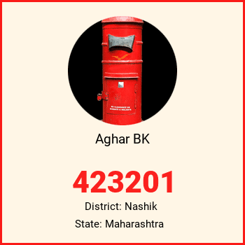 Aghar BK pin code, district Nashik in Maharashtra