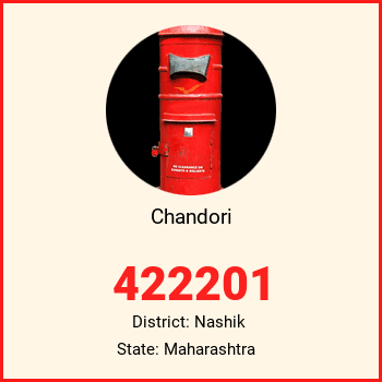 Chandori pin code, district Nashik in Maharashtra