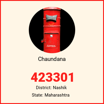 Chaundana pin code, district Nashik in Maharashtra