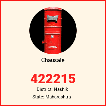 Chausale pin code, district Nashik in Maharashtra