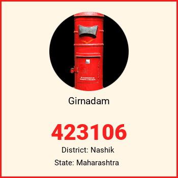 Girnadam pin code, district Nashik in Maharashtra
