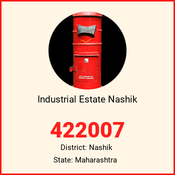 Industrial Estate Nashik pin code, district Nashik in Maharashtra
