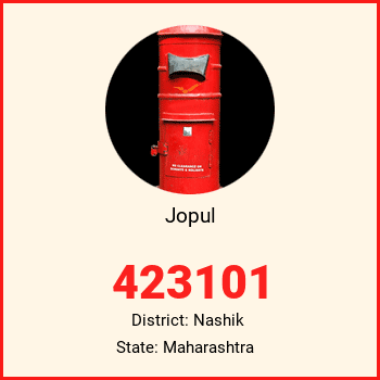 Jopul pin code, district Nashik in Maharashtra