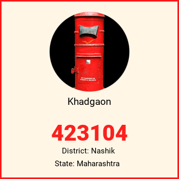 Khadgaon pin code, district Nashik in Maharashtra