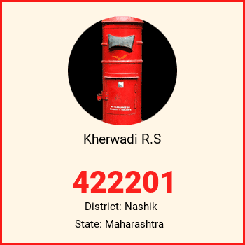 Kherwadi R.S pin code, district Nashik in Maharashtra