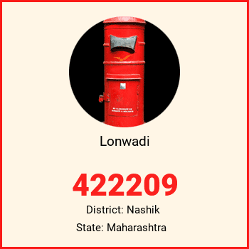 Lonwadi pin code, district Nashik in Maharashtra
