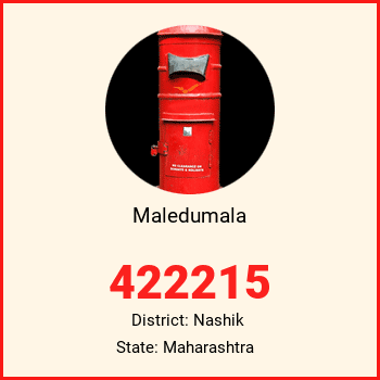 Maledumala pin code, district Nashik in Maharashtra