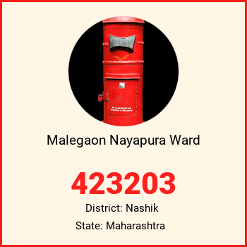 Malegaon Nayapura Ward pin code, district Nashik in Maharashtra