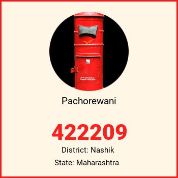 Pachorewani pin code, district Nashik in Maharashtra