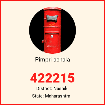 Pimpri achala pin code, district Nashik in Maharashtra