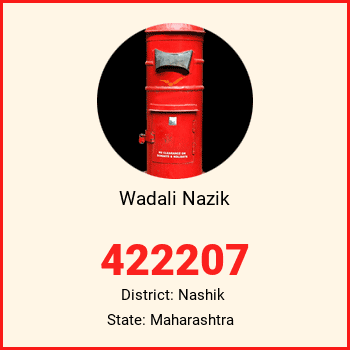 Wadali Nazik pin code, district Nashik in Maharashtra