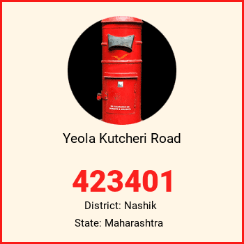 Yeola Kutcheri Road pin code, district Nashik in Maharashtra