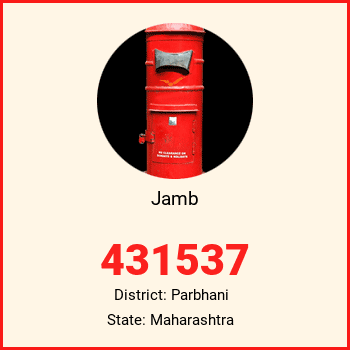 Jamb pin code, district Parbhani in Maharashtra