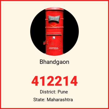 Bhandgaon pin code, district Pune in Maharashtra