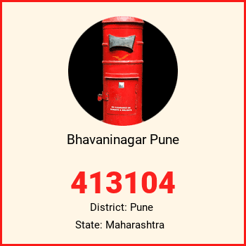 Bhavaninagar Pune pin code, district Pune in Maharashtra