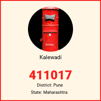 Kalewadi pin code, district Pune in Maharashtra