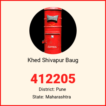 Khed Shivapur Baug pin code, district Pune in Maharashtra