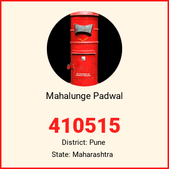 Mahalunge Padwal pin code, district Pune in Maharashtra