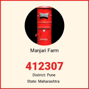 Manjari Farm pin code, district Pune in Maharashtra