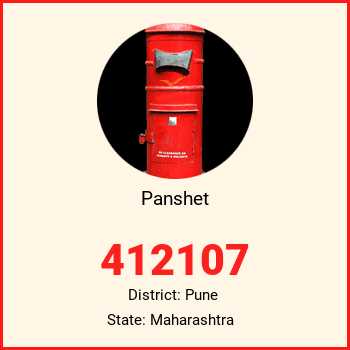 Panshet pin code, district Pune in Maharashtra