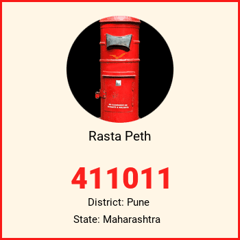 Rasta Peth pin code, district Pune in Maharashtra