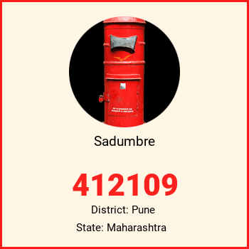 Sadumbre pin code, district Pune in Maharashtra