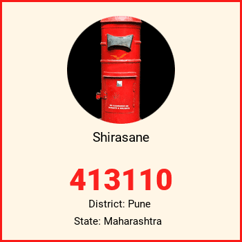 Shirasane pin code, district Pune in Maharashtra