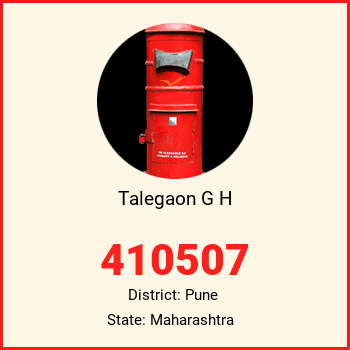 Talegaon G H pin code, district Pune in Maharashtra