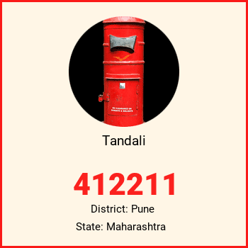 Tandali pin code, district Pune in Maharashtra