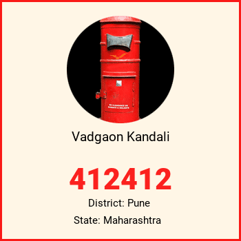Vadgaon Kandali pin code, district Pune in Maharashtra