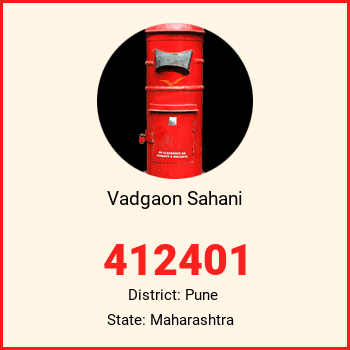 Vadgaon Sahani pin code, district Pune in Maharashtra