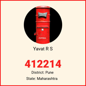 Yavat R S pin code, district Pune in Maharashtra