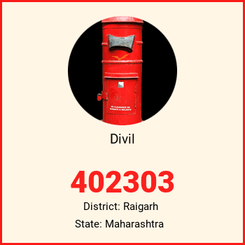 Divil pin code, district Raigarh in Maharashtra