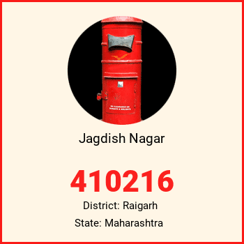 Jagdish Nagar pin code, district Raigarh in Maharashtra