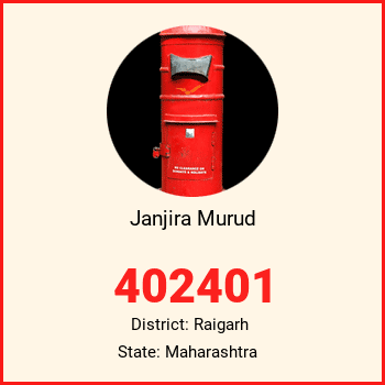 Janjira Murud pin code, district Raigarh in Maharashtra