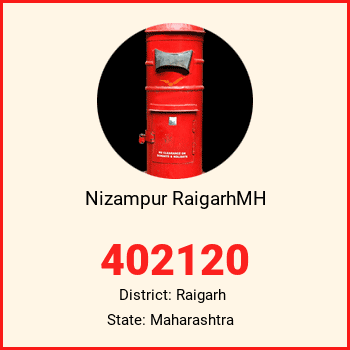 Nizampur RaigarhMH pin code, district Raigarh in Maharashtra
