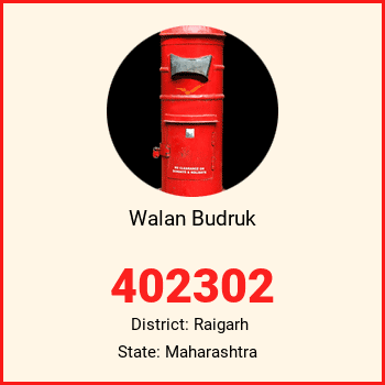 Walan Budruk pin code, district Raigarh in Maharashtra
