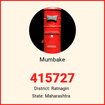 Mumbake pin code, district Ratnagiri in Maharashtra