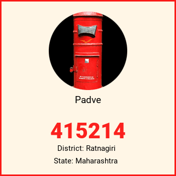 Padve pin code, district Ratnagiri in Maharashtra